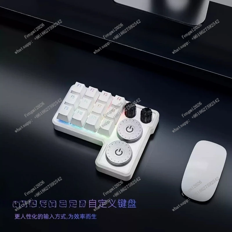 Mini Custom Keyboard for Photo Editing Video Editing Drawing Design Work