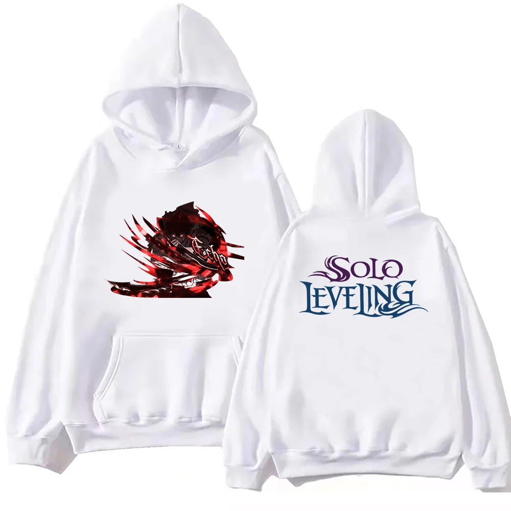 Solo Leveling Echo Hoodie Harajuku Pullover Tops Sweatshirt Fans Gift