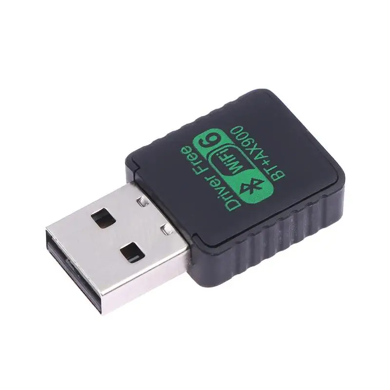 New WIFI6 Bluetooth 5.4 Adapter Dual Band Signal Reception Dongle AX900 Driver Free Dual Band 2.4/5GHz Wireless Network Card