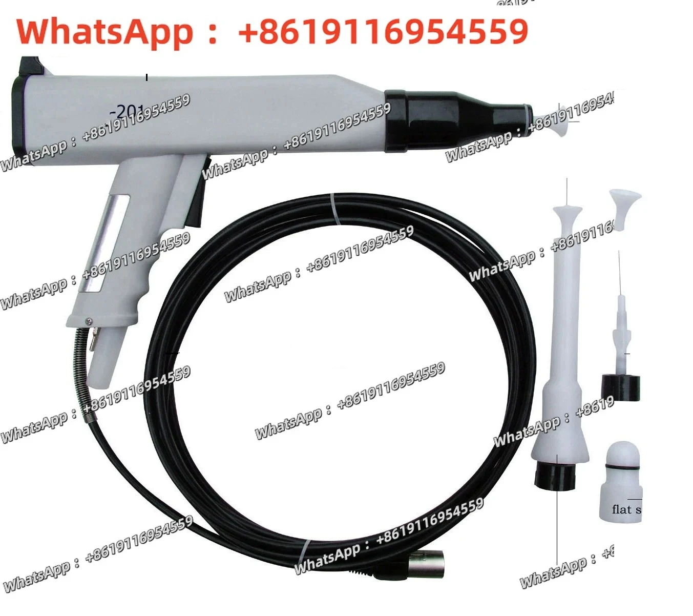 KCI 801 TYPE  Powder Coating Manual Spray Gun WX-201 for Powder Coating Machine