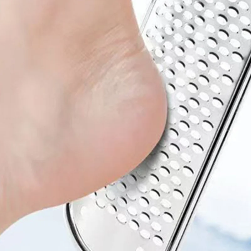 ملف القدم المهنية عرموش كعب مبشرة الصلب الجلد الميت الكالس مزيل باديكير ملف مبشرة القدم تقشير النسيج الغسيل #1