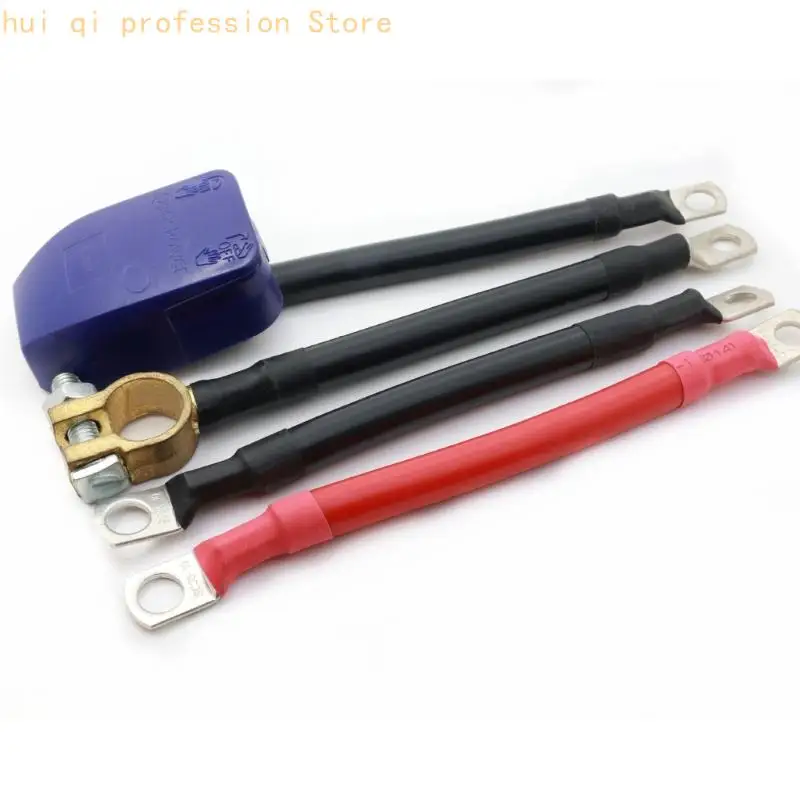 Batterieanschlusskabel mit Klemmende, 35 mm², 50 für 12 V/24 V Notbatterieverkabelung, Kabelschuh-Kupferkabel mit PVC H8WE – Detail 3
