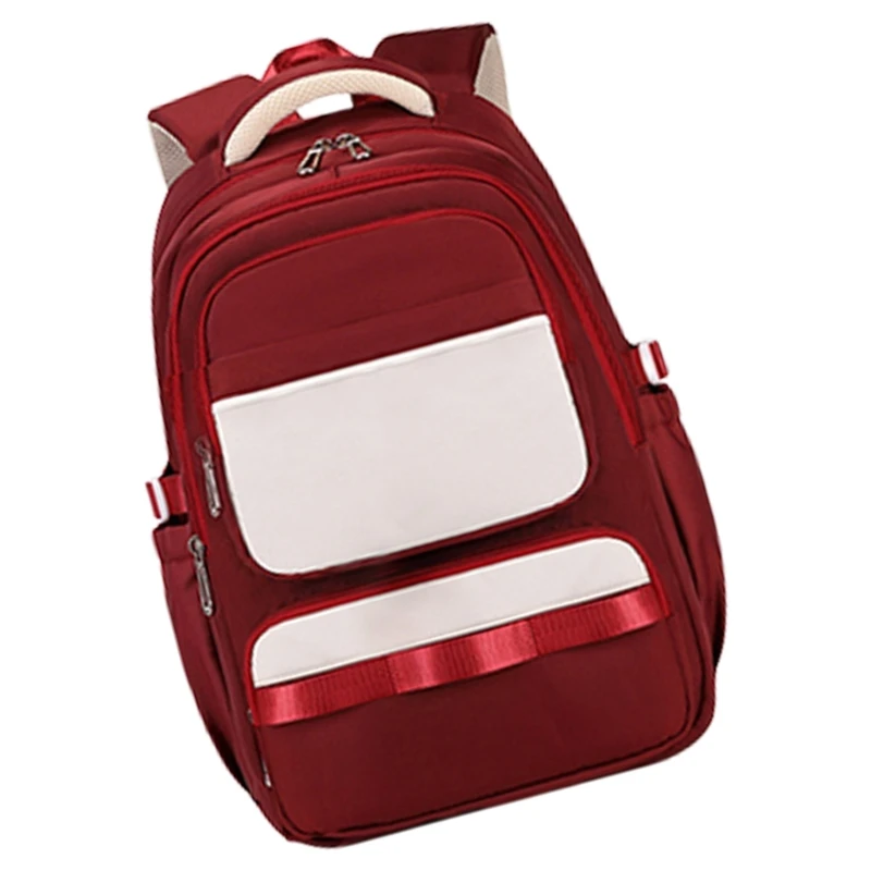 Teen Boys Girls School Bag Túi lớn Tổ chức lô Daypack thông thường