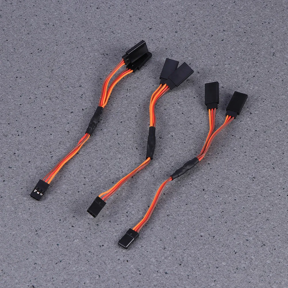 

6Pcs Y Type 30 Core Servo Extension Lead Wire 15Cm Male to Female Plug for Rc Helicopter Car Plane Receiver Connection Cable