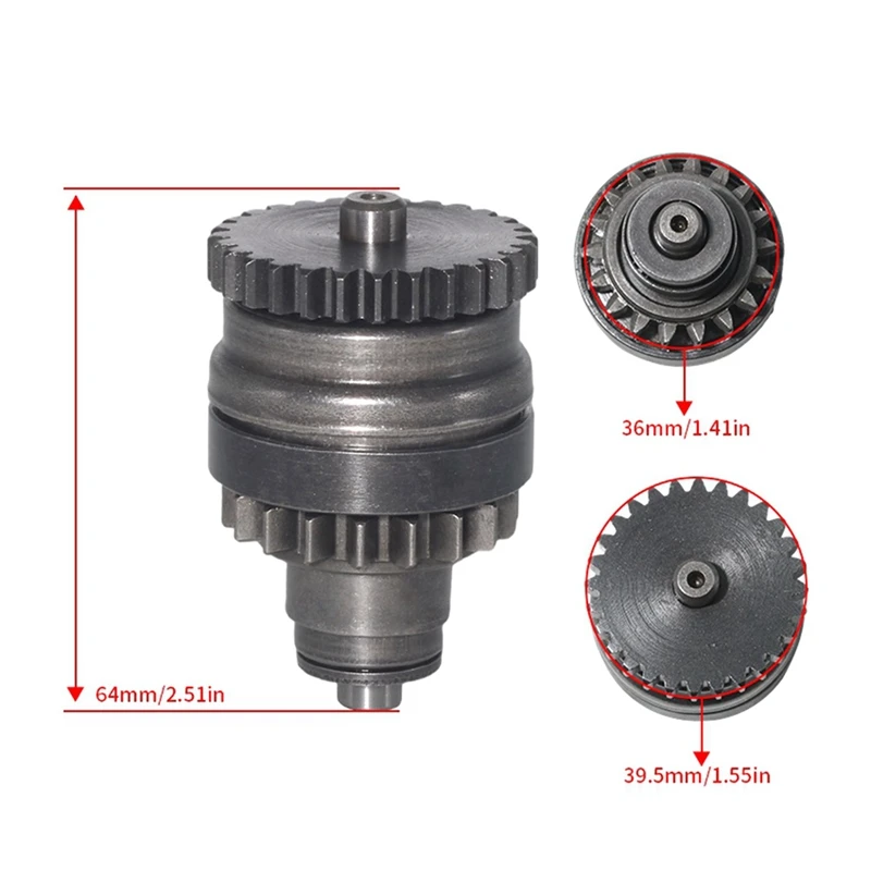 2X 18T/28T Starter Drive Gear For  250 300 TE XC XCW EXC SIXDAYS Freeride 250 R Husqvarna TE250 55140026300