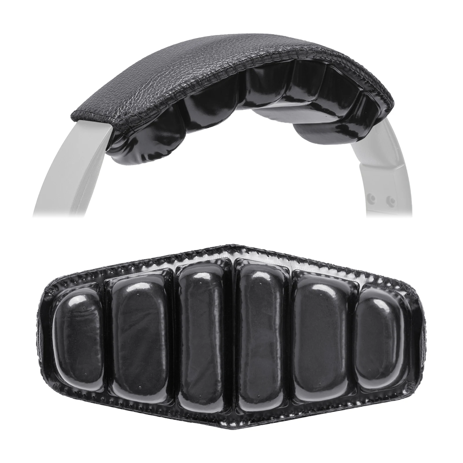 Housse de bandeau à coussin d'air pour casque de jeu Audeze Maxwell et casque professionnel Audeze MM-100, soulagement de la pression Housse de bandeau à coussin d'air pour casque de jeu Audeze Maxwell et casque professionnel Audeze MM-100, soulagement de la pression