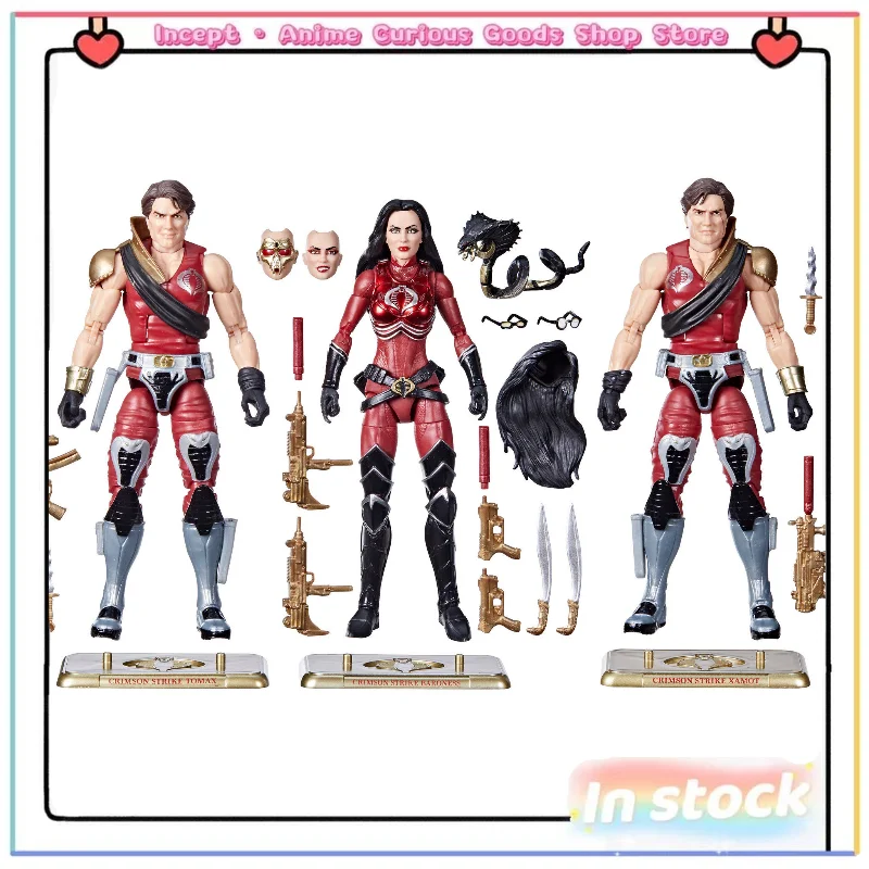 

In Stock Hasbro G.I. Joe Baroness Twin Brothers Articulated Deluxe Set Fan Favorite Collectible Birthday Gift