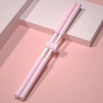 요가 굽은 등 자세 교정기, 조절식 바디 바, 크로스 백 스탠딩 트레이닝 스틱, 체육관 홈 운동 장비 