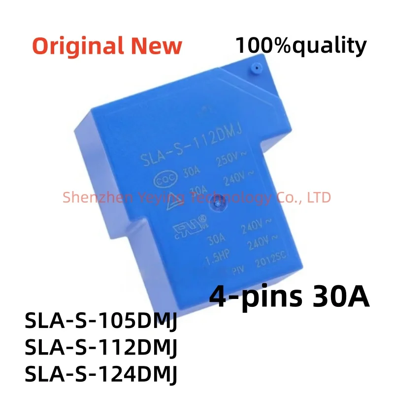 1Pcs/Lot 100% New Sla-S-105Dmj Sla-S-112Dmj Sla-S-124Dmj 4-Pin 30A