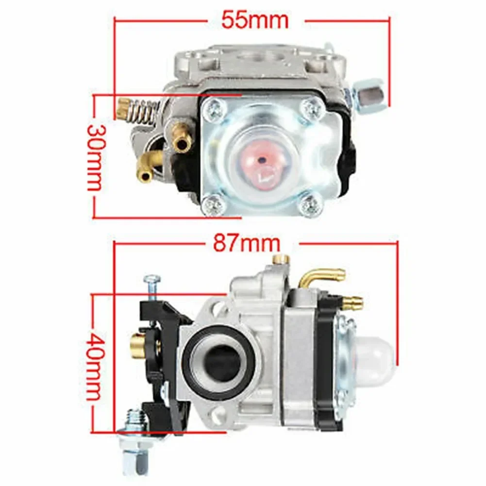 Brushcutter Carburetor for C. NB253 POPE GSM PLT25 Engine, Kawasaki TH23 TH26 TH34 23CC 25CC 26CC 33CC 35CC