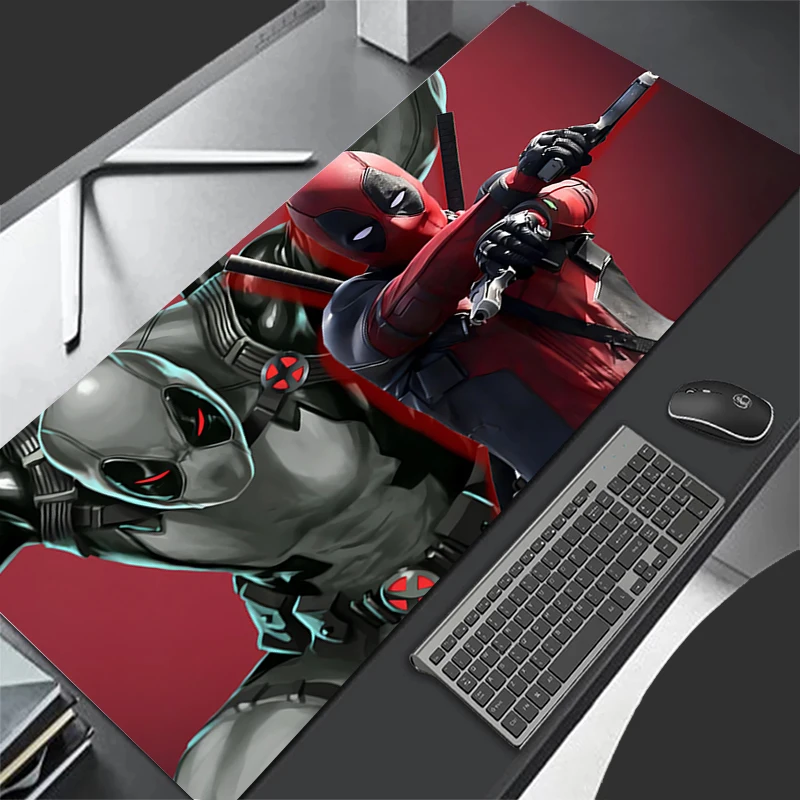 Large Gaming Mousepad D-Deadpools Gifts Soft Mousepads Desk Pads XXL HD PC Keyboard Mats Table Rug 900x400 Computer Mousepad