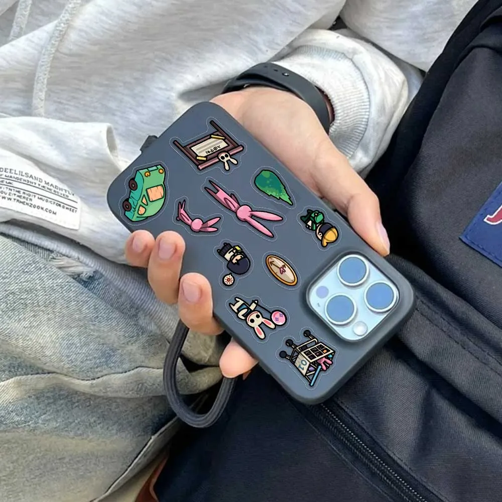 4 قطعة متنزه الكرتون مشهد مصغر ثلاثية الأبعاد ملصقات المناظر الطبيعية لتقوم بها بنفسك المشهد التراص وصق حساب اليد ملصقات الحيوانات الأليفة #6