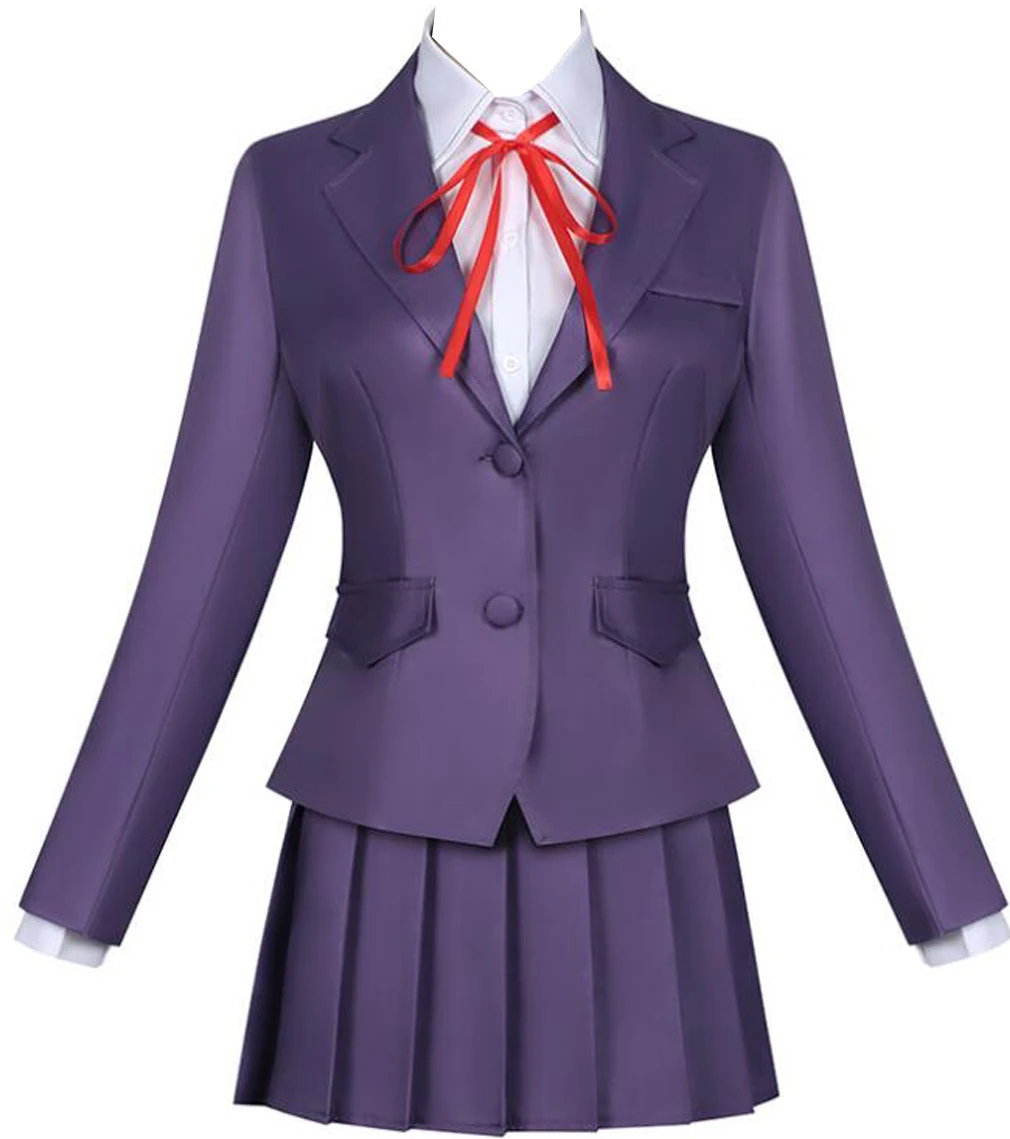 Anime The 100 Girlfriends Who Really Love You Cosplay Womens Suit Hanazono Hakari Outfit  School Uniform Set