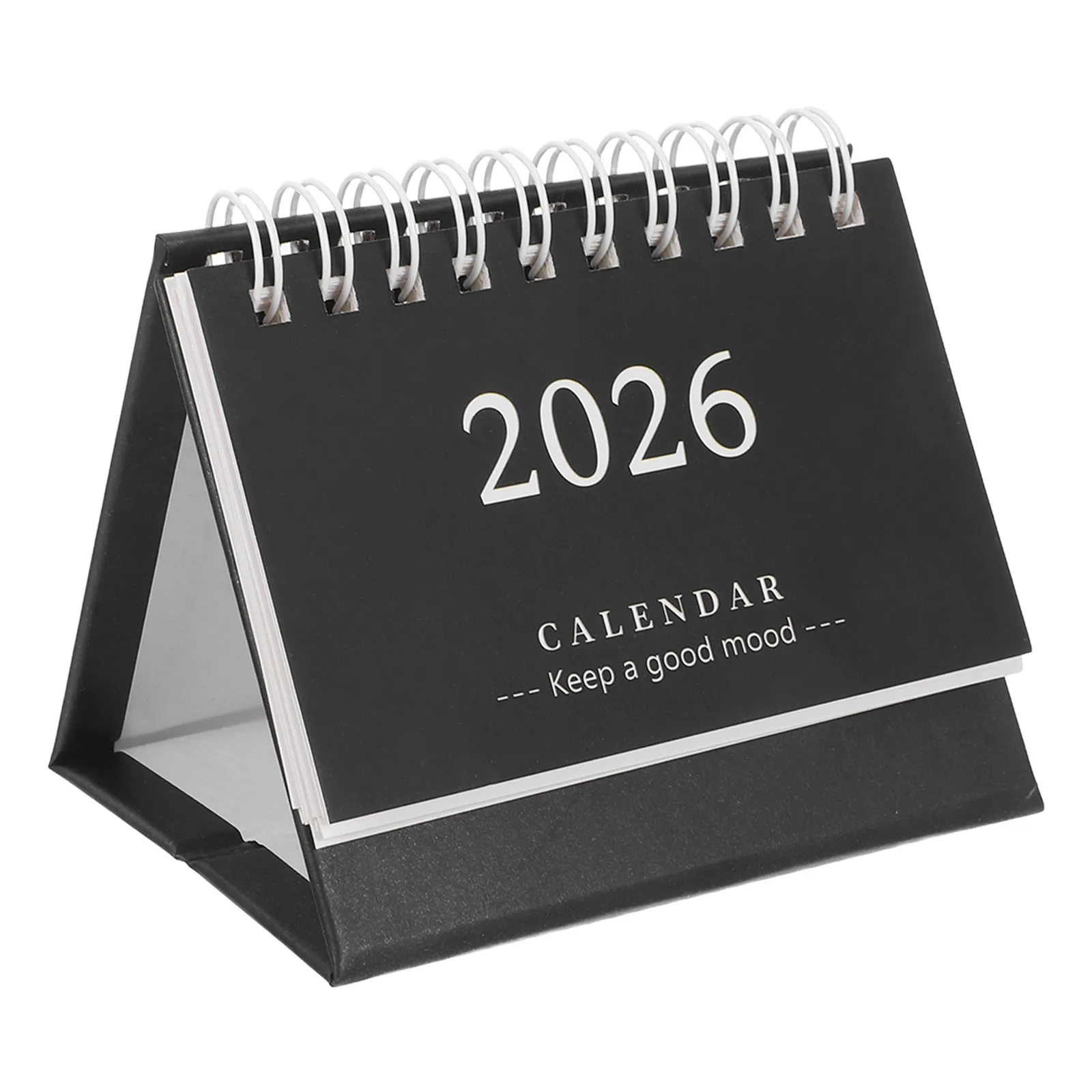 

Mini 2026 Desk Calendar Foldable Standing Flip Small Desktop Monthly Planner Schedule Calendar Desk Planner Mini Calendars