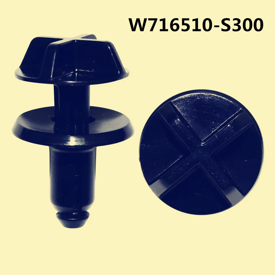 20/50/100 Pcs Battery Cover Pin Clip Screw Retainer W716510-S300 For Ford For Mustang 2015-2020 Battery Cover Pin Clip Screw