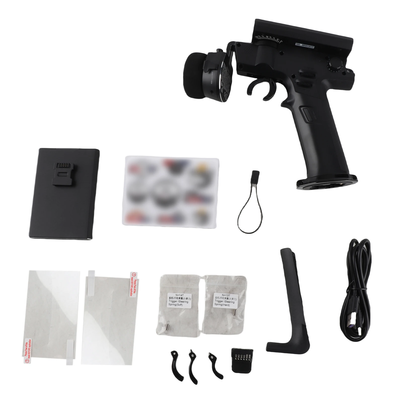 Flysky Noble NB4+ 2,4G 8CH transmisor de Radio mando a distancia con receptor FGR4S protocolo AFHDS 3 para Control remoto