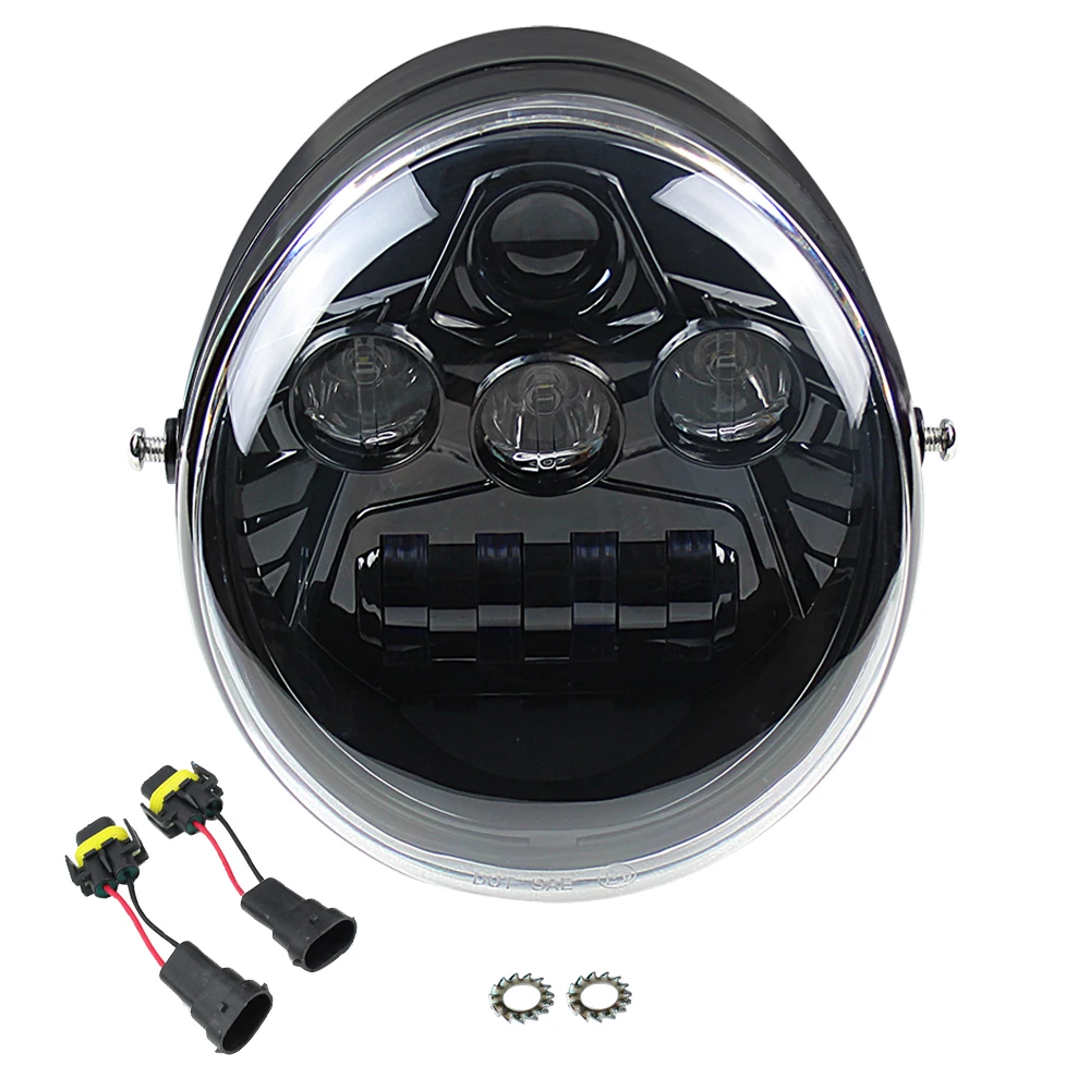Led Voorste Koplamp 60W Hi/Dimlicht Motorfiets Voor V Rod Vrscf Vrsc Vrscr 2002-2017
