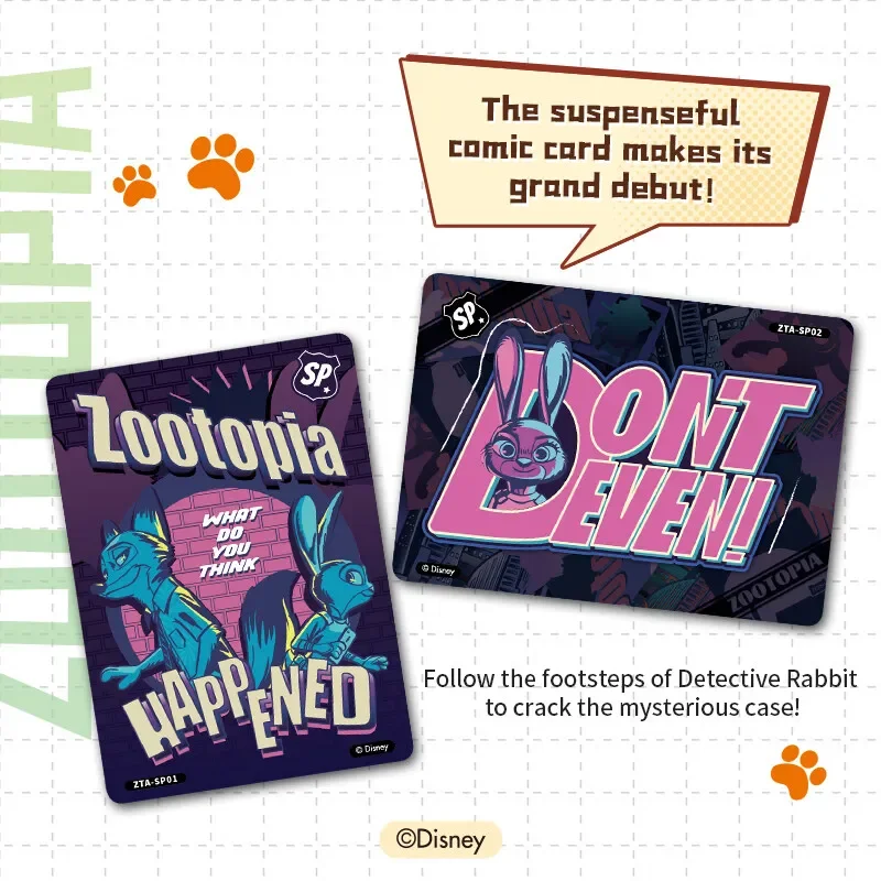 10 Packs CARDFUN Zootopia Cards Official Anime TCG CCG Collectible Card Game Trading Cards Hobby Gifts Toys