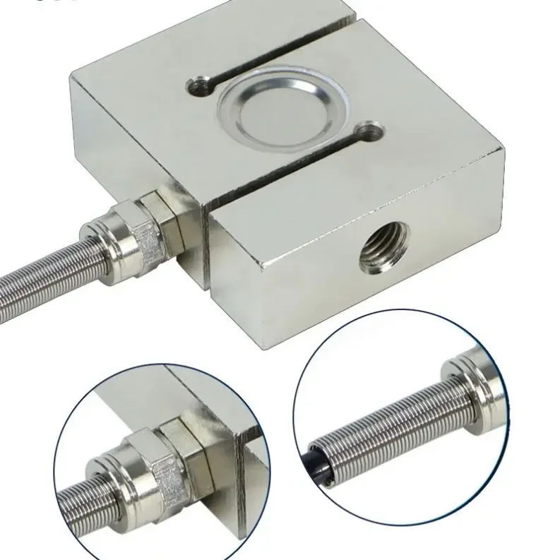 2026 Factory Direct Sales DYLY-104 S Type Load Cell Futek 7T 7.5T S-beam LOAD CELL Tension and Compression for Weighing Scale
