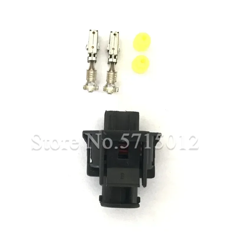 2 pin 936059-1 Female Electronic Diesel Common Rail Injector Crankshaft Sensor Plug For Bosch