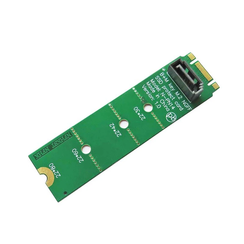 Placa adaptadora de interface SATA M.2 NGFF B-Key/M-Key - Converter armazenamento NVMe SSD para desktops e laptops