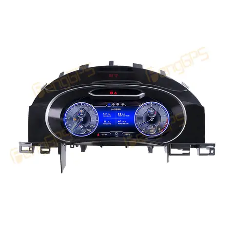 12.3‘’ Speedometer Virtual Screen Panel Digital Dashboard Odometer Instrument Cluster Cockpit For Volkswagen Touareg 2003-2010