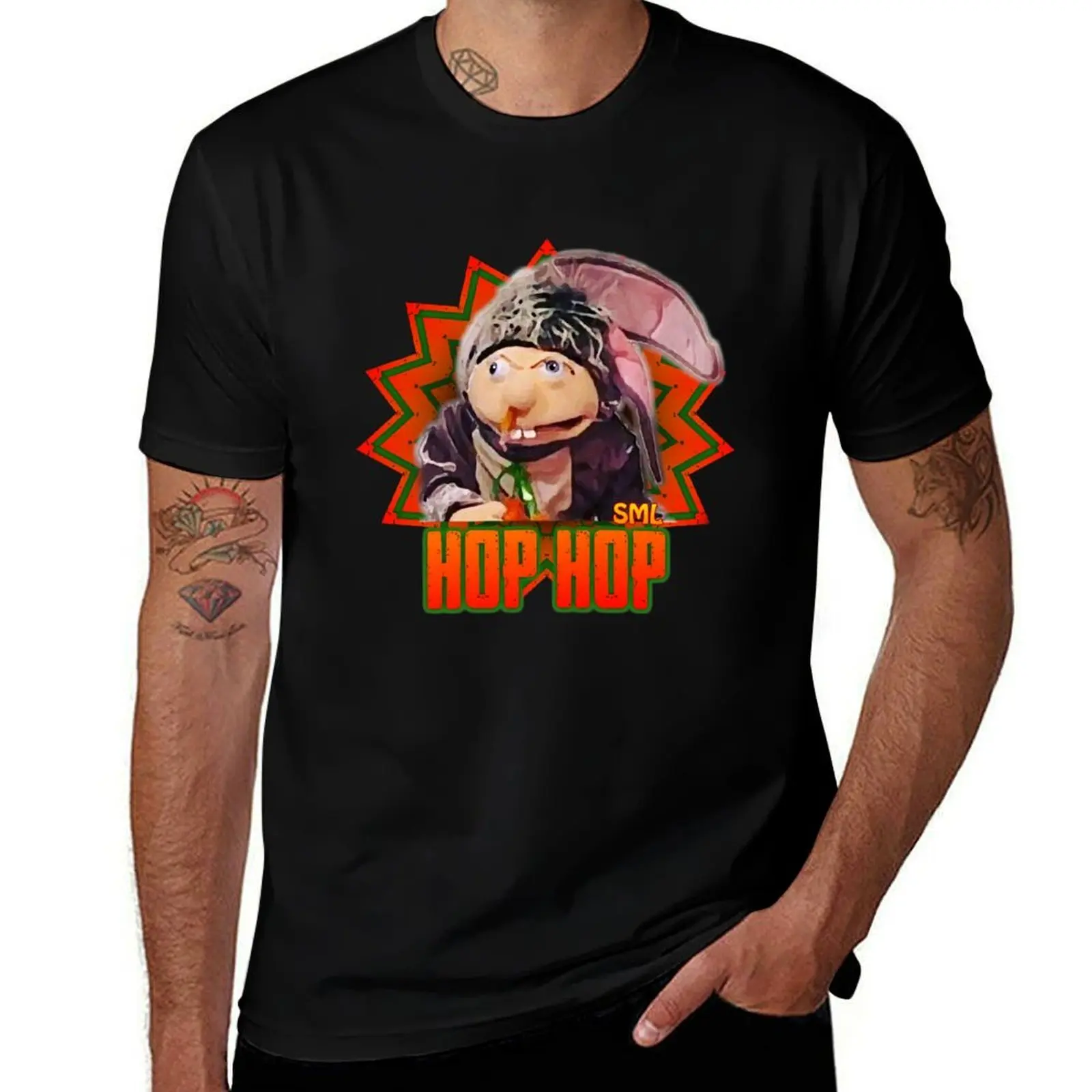 

SML JEFFY HOPS T-Shirt Large Size Short Sleeve T-Shirt