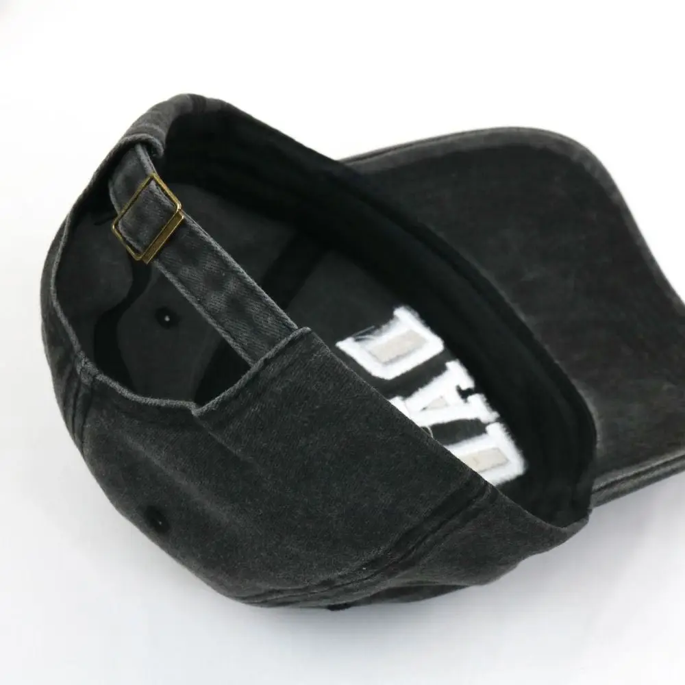 アウトドアスポーツバイザーお父さんお母さん刺繍野球帽調節可能なヴィンテージ野球帽子ヒップホップ日焼け止め帽子