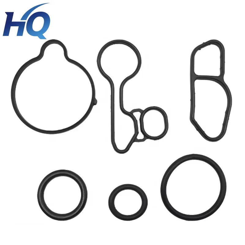 

55566784 55565385 Engine Oil Cooler Repair Kits Gaskets Seal Ring For Buick Encore Chevrolet Cruze Sonic Trax 1.4