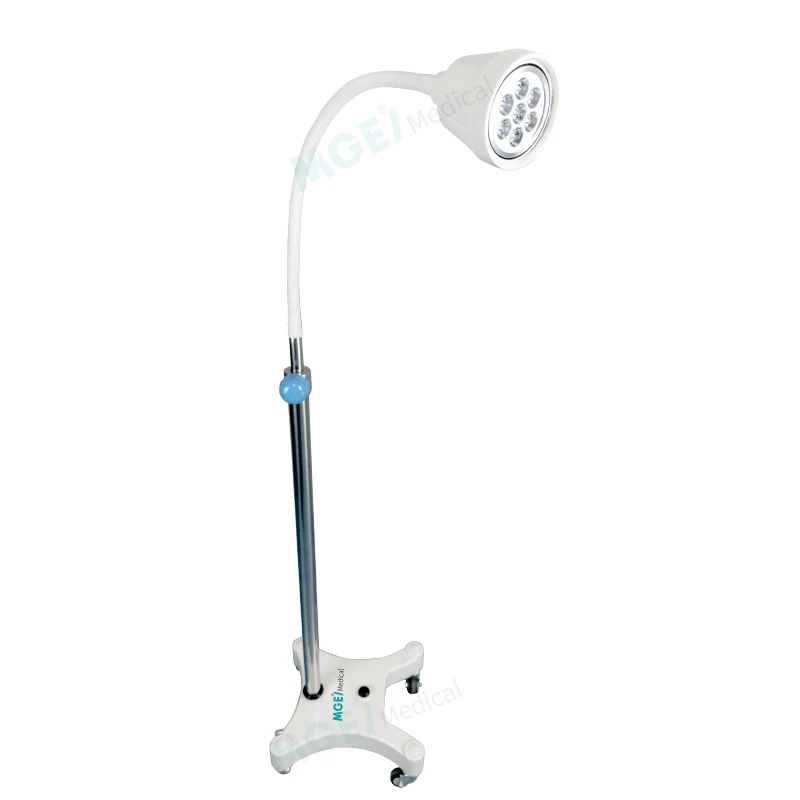 MGE-SL9 Medige CE ISO Headlights Acrylic Metal Adjustable Height LED Surgical Exam Light Portable Led Mobile Exam Room Lights