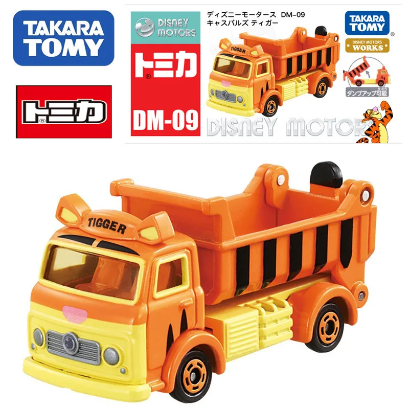 

Модель автомобиля Takara Tomy Tomica Disney, подлинный самосвал, модель из металлического сплава под давлением, детские игрушки для мальчиков и девочек, рождественские подарки