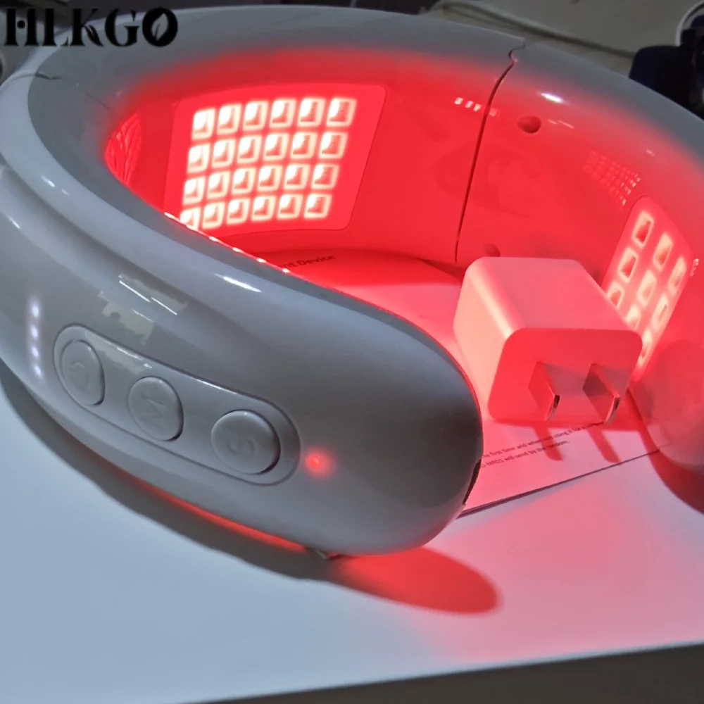 Portable Cervical Nerve Therapy Device, Near Infrared LLLT Laser Massager for Cervical Disc Herniation Pain Inflammation Relief