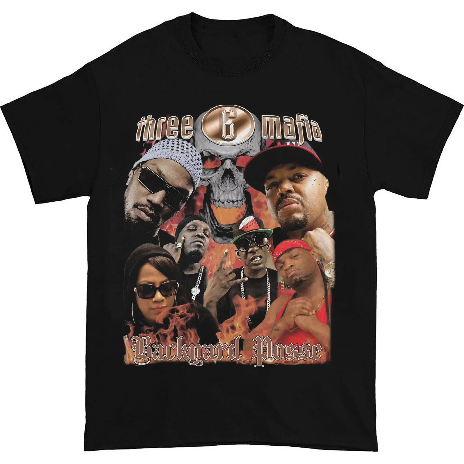 Rare Three 6 Mafia Band Gift For Fan S to 5XL T-shirt GC2020