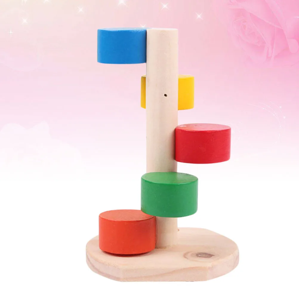 

Pet Wooden Climbing Ladder Durable Chewing Ladder Hamster Playground Small Animal Climbing Supplies Hamster Toys