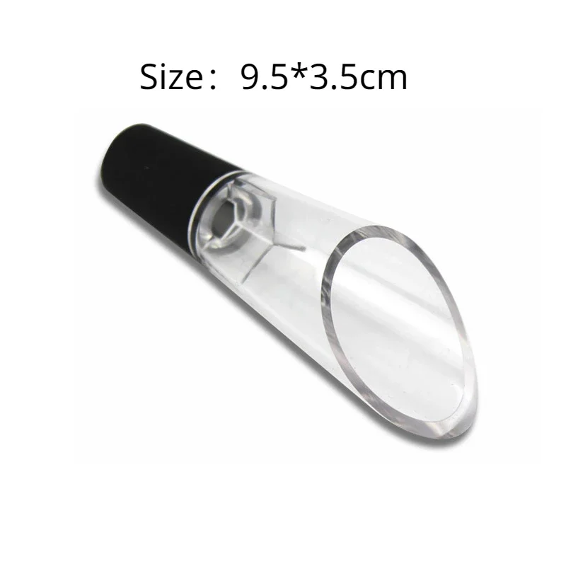 Red Wine Aerator Quick 360 degrees Rotating Wine Pourer Decanter Cap for Bottles Bar Accessories  Spout Wine Pourers