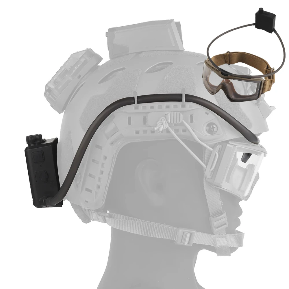 

Tactical Goggles Defogger Defogging Fan Anti-fog Kit for Airsoft Shooting Motocross Mountaineering Protection Glasses Ski Masks