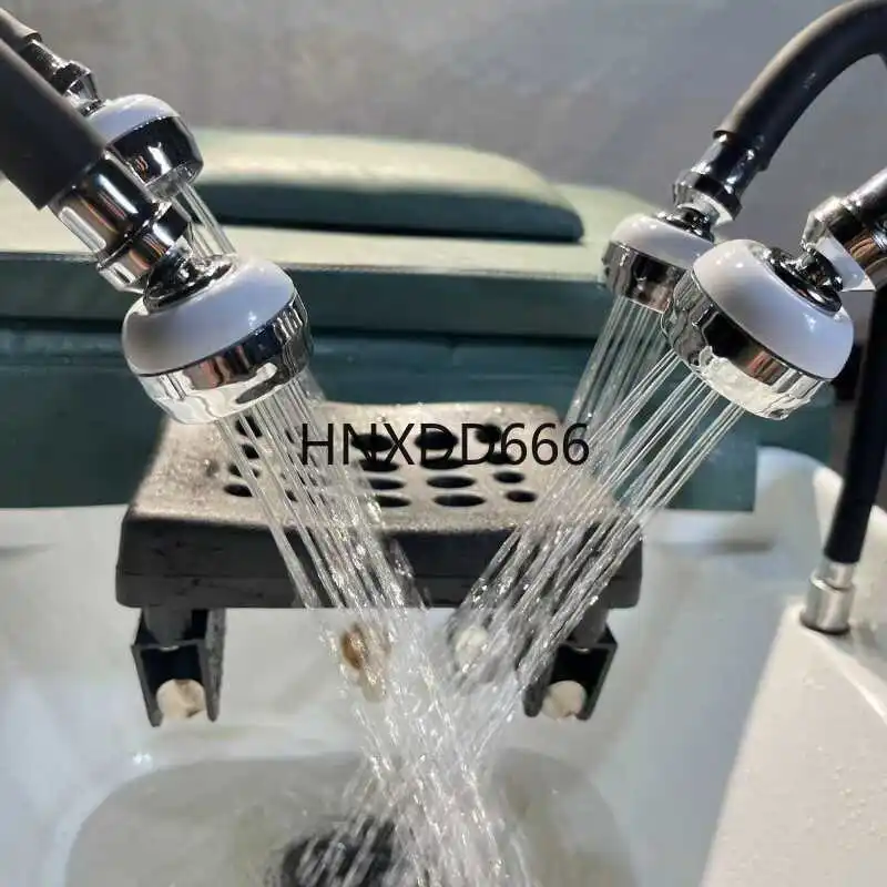 Lit de shampoing pour traitement des cheveux, multi-buse, salon de coiffure intelligent, salon de coiffure, température constante, circulation d'eau, massage spécial