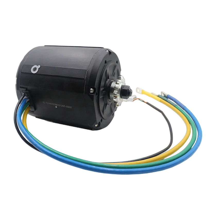 

QS 138 90H 4000W Effective Cooling Water Cooled 72V 110KPH Mid Drive Motor for Electric Motorcycle