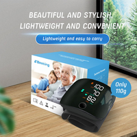 Rechargeable Wrist Blood Pressure Monitor Medical Baumanometro Digitlal Tensiometro Health Sphygmomanometer Tonometer