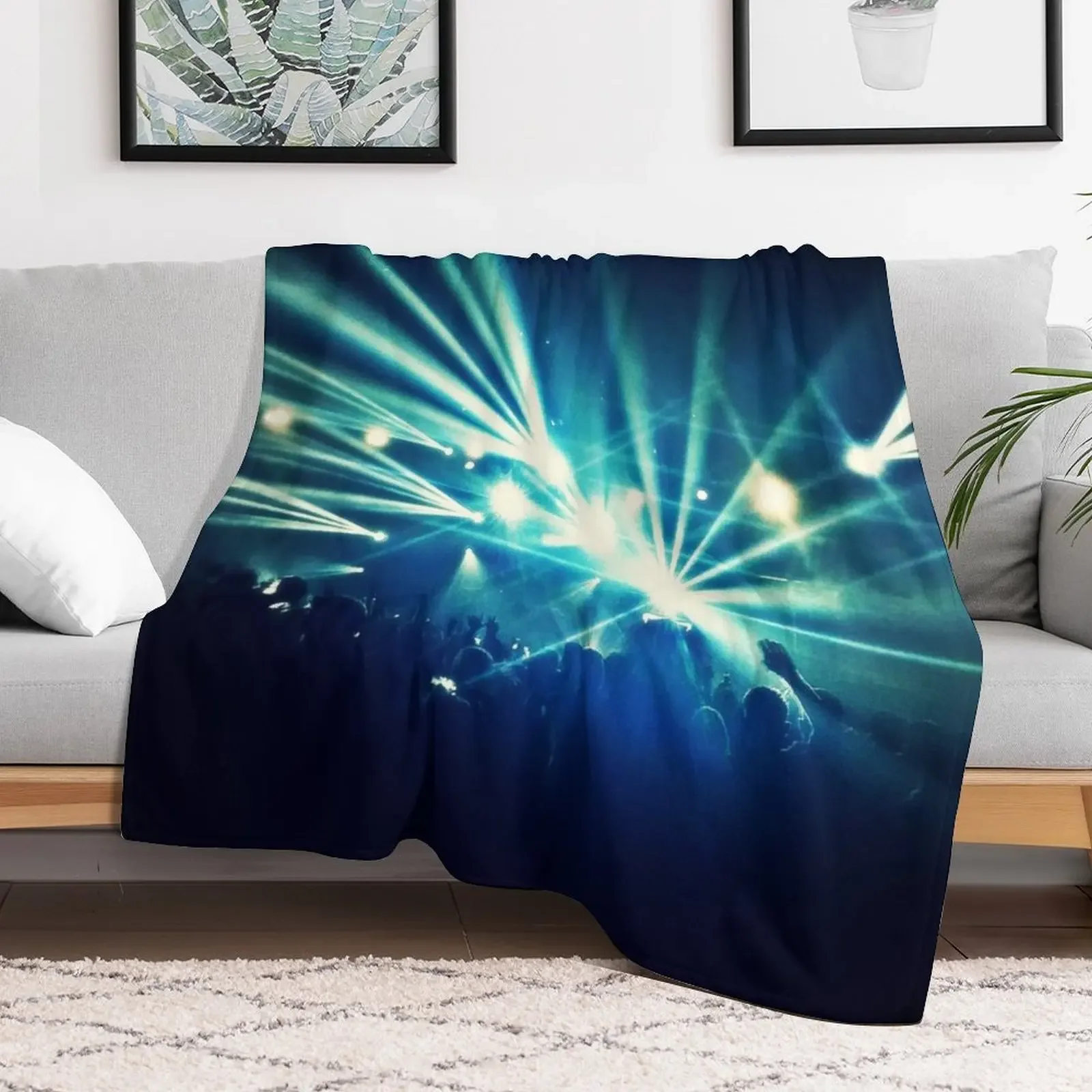 rave Throw Blanket halloween Picnic Heavy Blankets