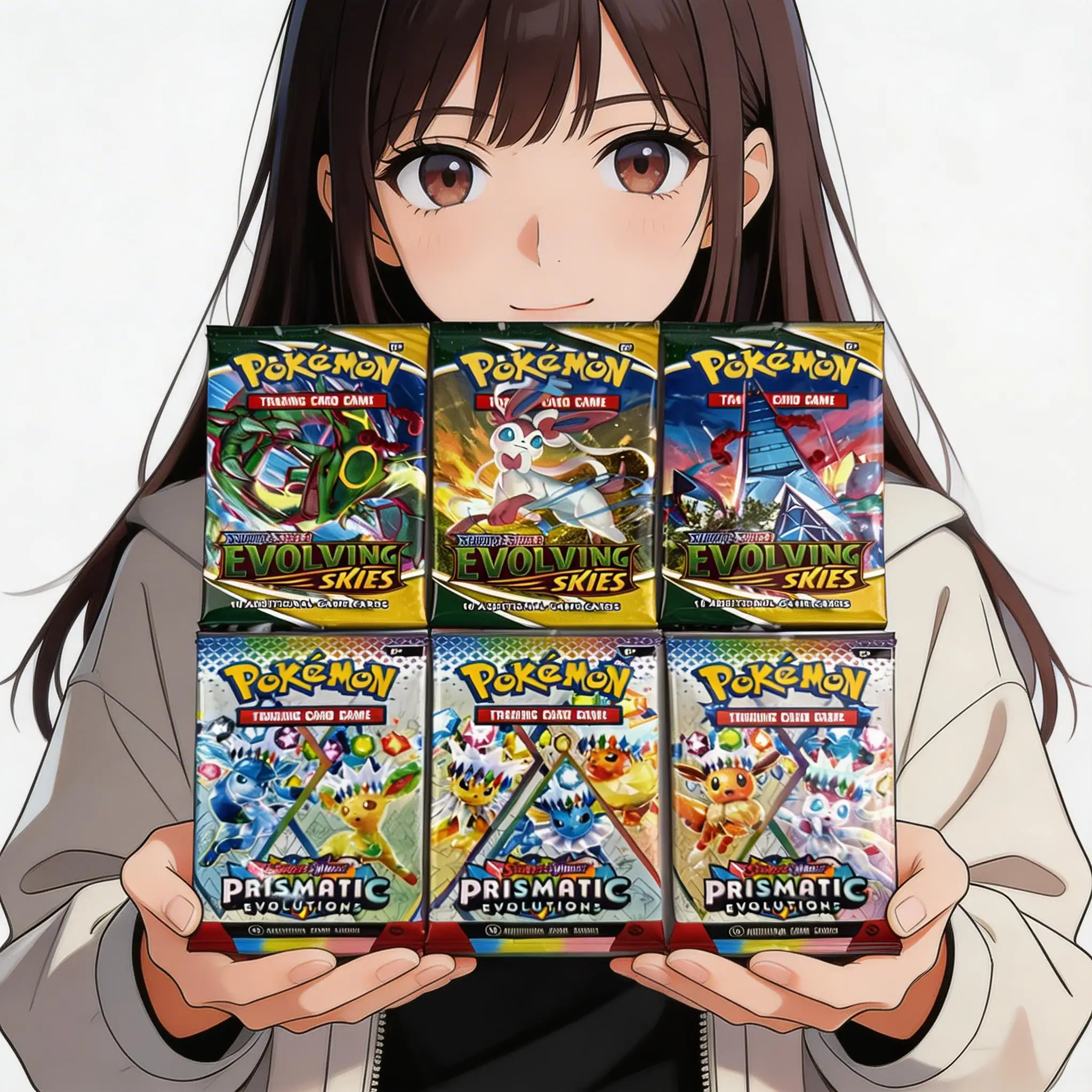 Pokemons Card 10/20pcs Prismatic Evolutions English Booster Battle Pokemons Card Game Carte Trading Collection Cards