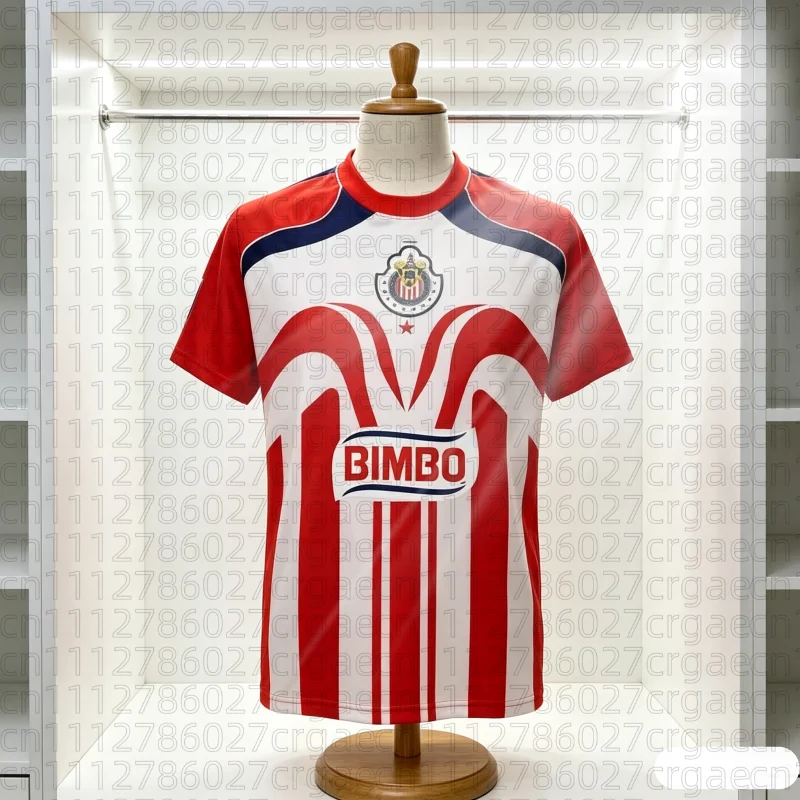 Camiseta Retro del Chivas Guadalajara, Transpirable, para Hombre y Mujer, Ropa de Entrenamiento para Niños, Estilo Y2K, Camisetas Familiares