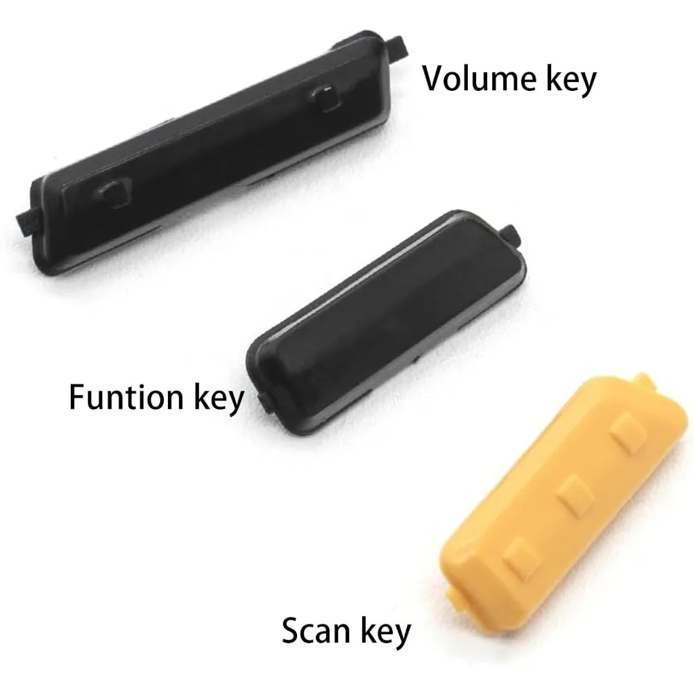1 Set Side Key Set for Zebra for Symbol TC70X TC75 Handheld Barcord Scanner Replacment (1 Set is 1 Yellow and 2 Black)