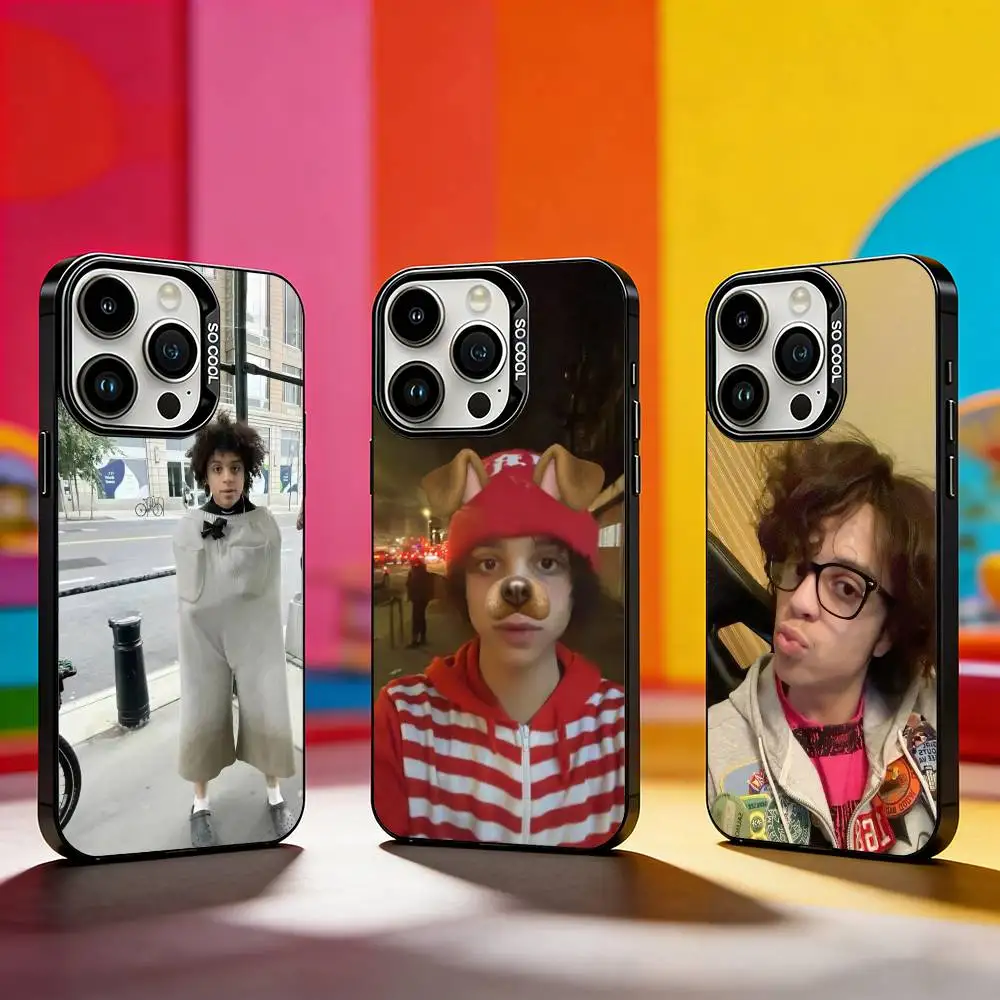 

X-Xaviersobased Funny Phone Case For iPhone 17,16,15,14,13,12,11 Plus,Pro Max,XS,Colored silver phone case