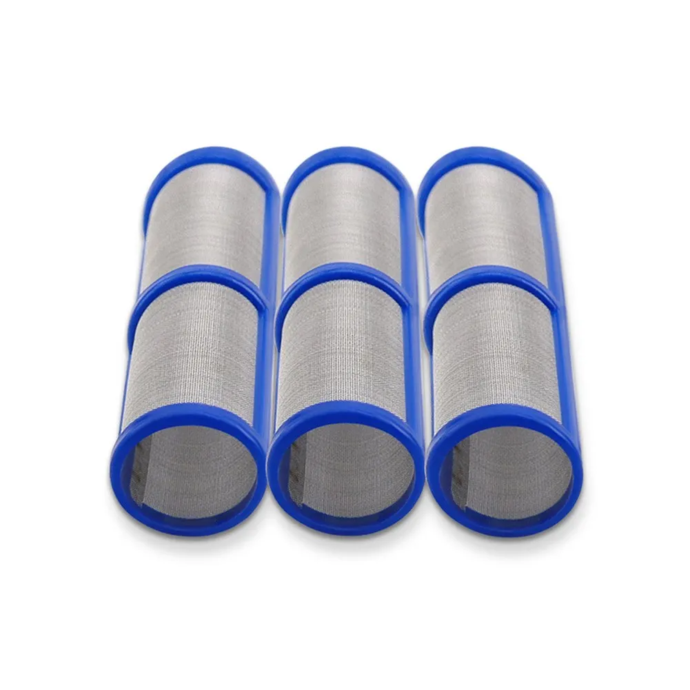 Stainless Steel Airless Spray Filters 100 Mesh  5 Pack Easy to Install and Replace  Compatible with Most Sprayers