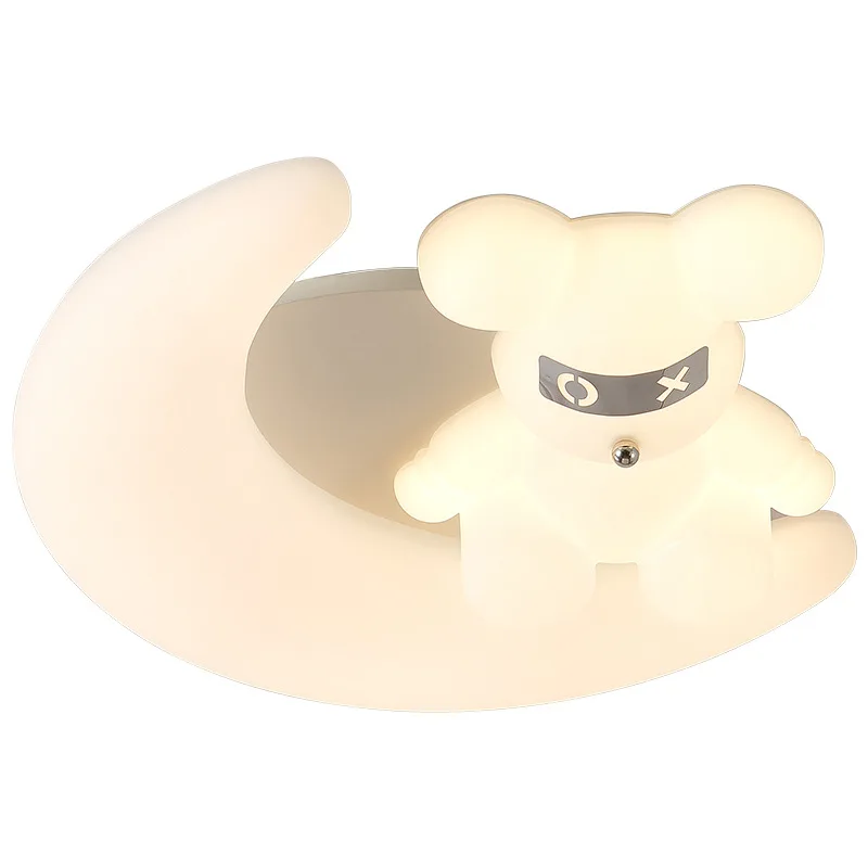 

Simple modern fashion cartoon cute bear, ceiling light