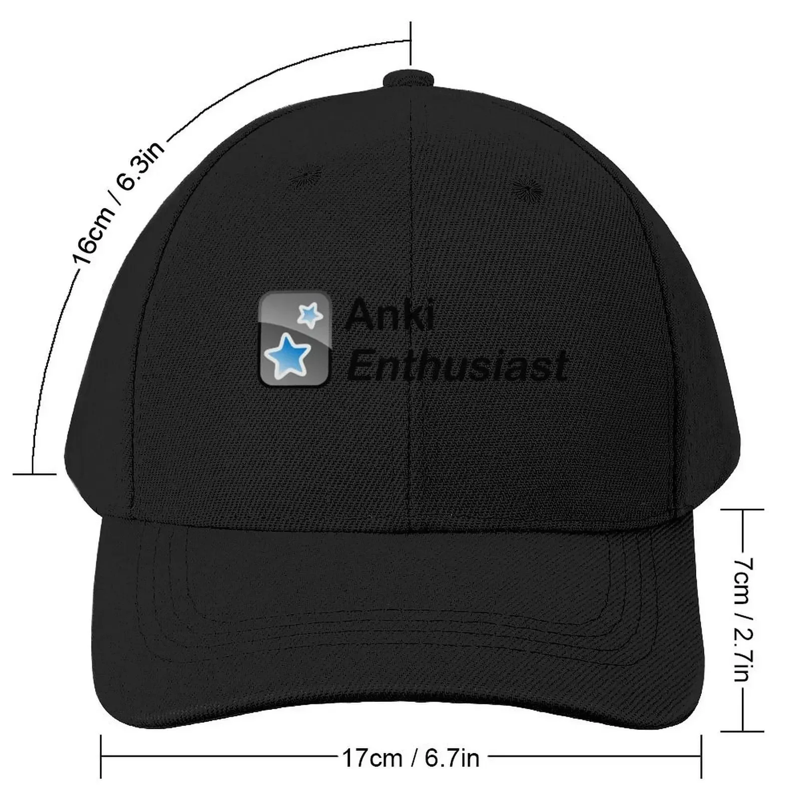 Anki Enthusiast Baseball Cap Funny hats Hat Luxury Brand Custom Cap Sun Cap Women's 2025 Men's