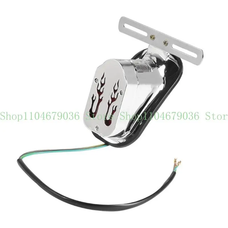 652F Enhancing Motorcycle Tail Lamp Lighting Turn Lamp, LED Energy Saving Easy Installation for Safe Nighttime Rides