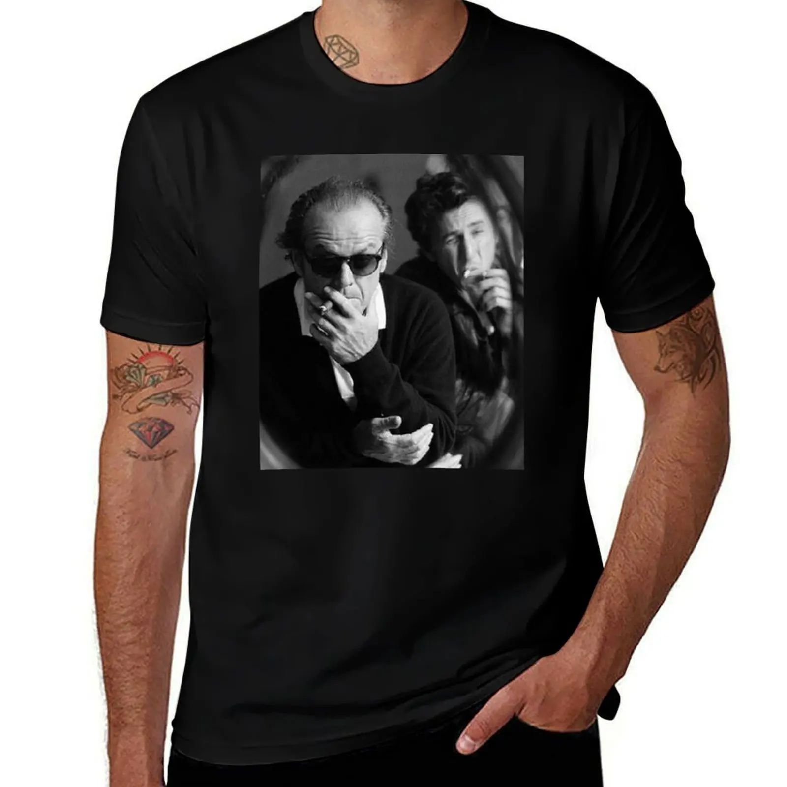 

Jack Nicholson T-Shirt t shirt for man 100 percent cotton graphic t shirts for man T-Shirt
