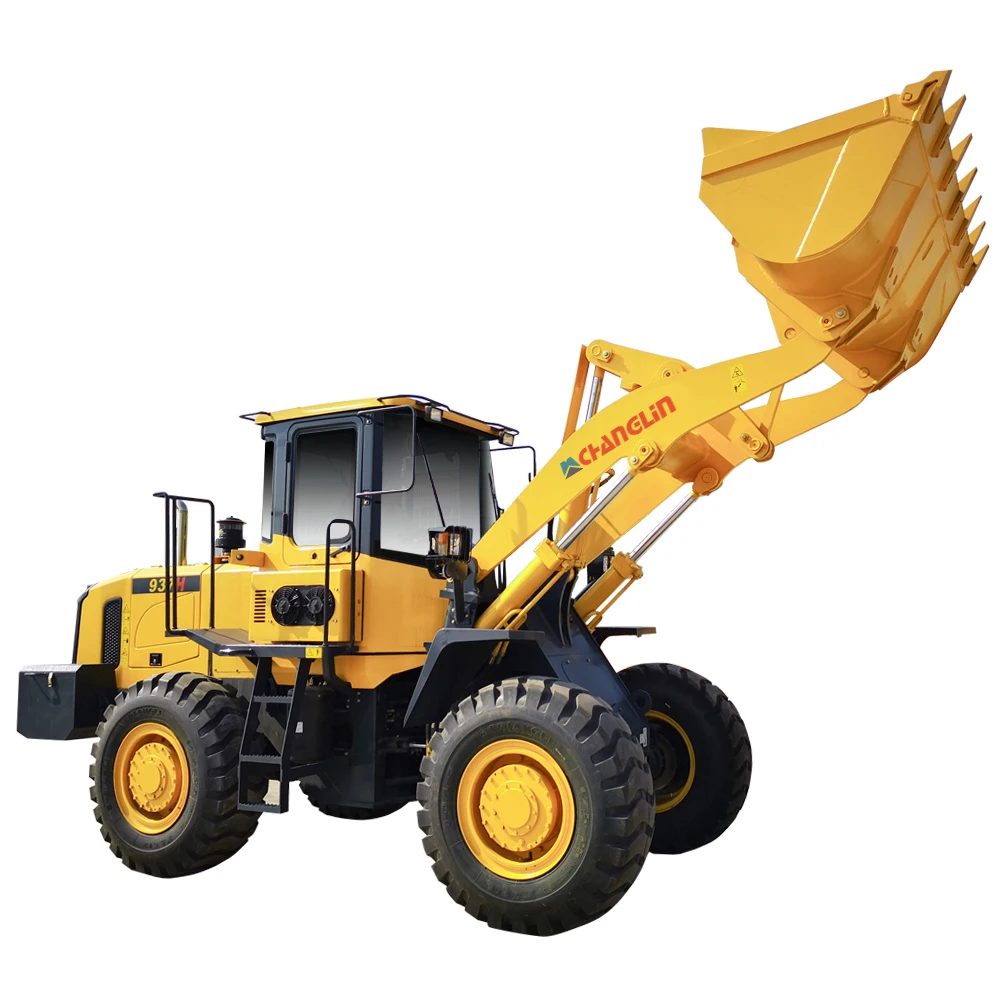 3 Ton Industrial Earth Moving Machinery Front End Payloader   Compact Wheel Loader
